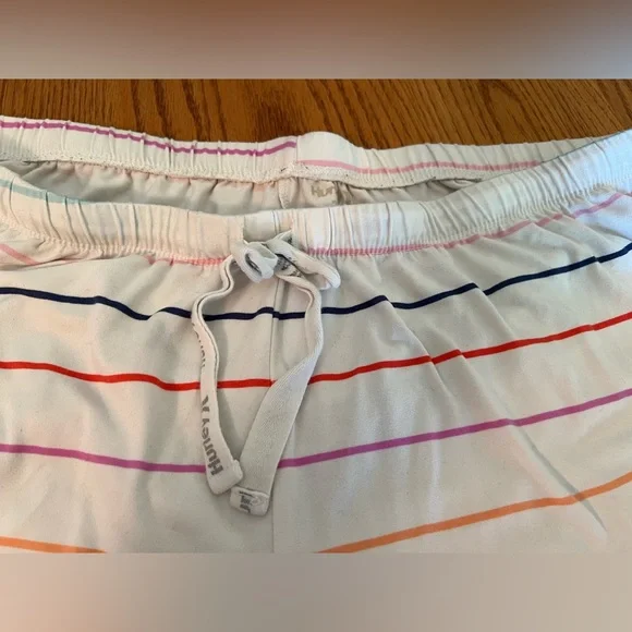 Hurley 2-Piece Rainbow Stripe XL Pajamas - Picture 4 of 7